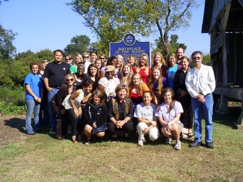 First year Delta State nursing students at Dockery Farms
