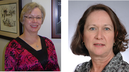 MASN Dean of the Year- Dr. Lizabeth Carlson and MASN Advisor of the Year- Debra Allen