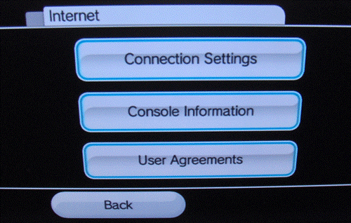 console information