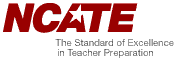 Enter NCATE accreditation site NCATE