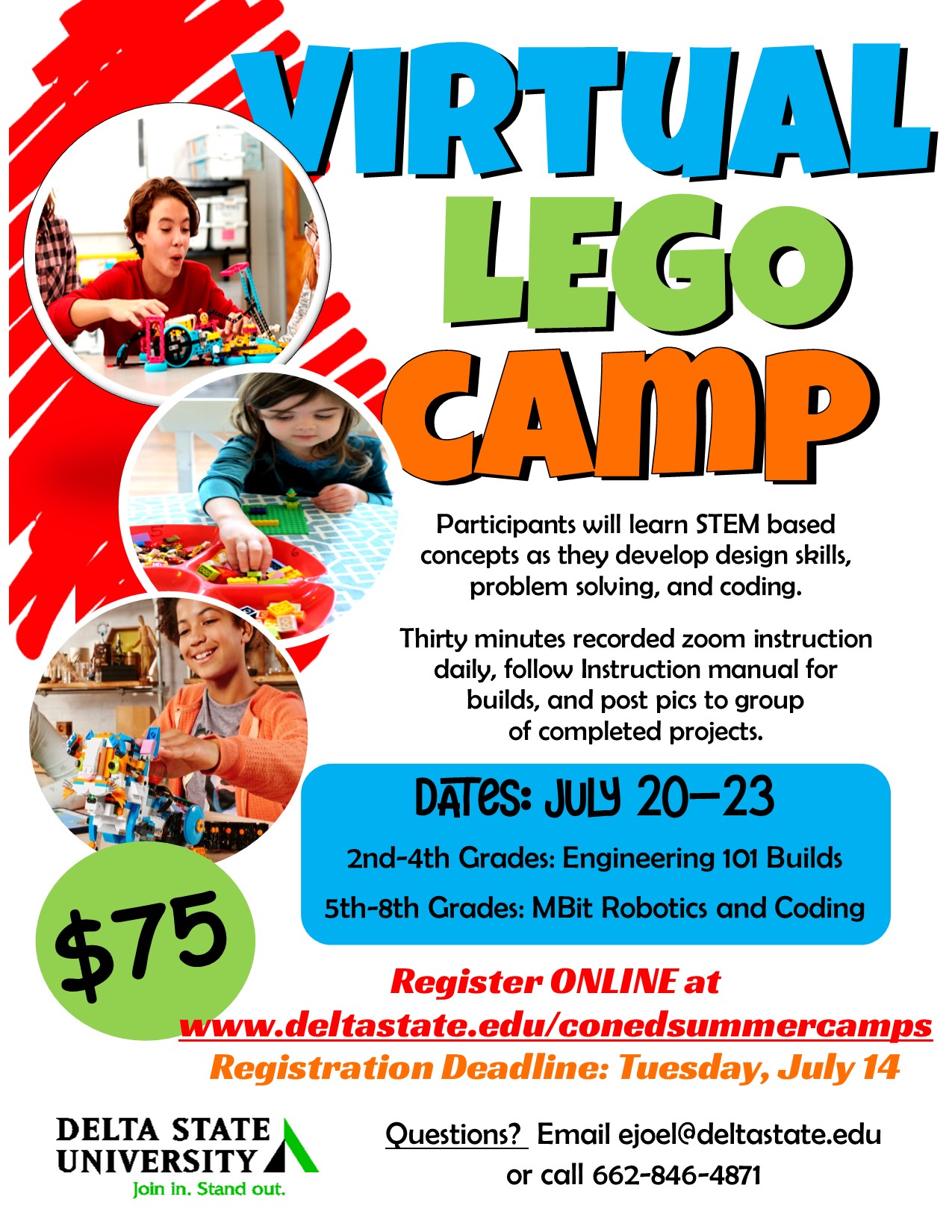 Virtual Camp Flyer News And Events