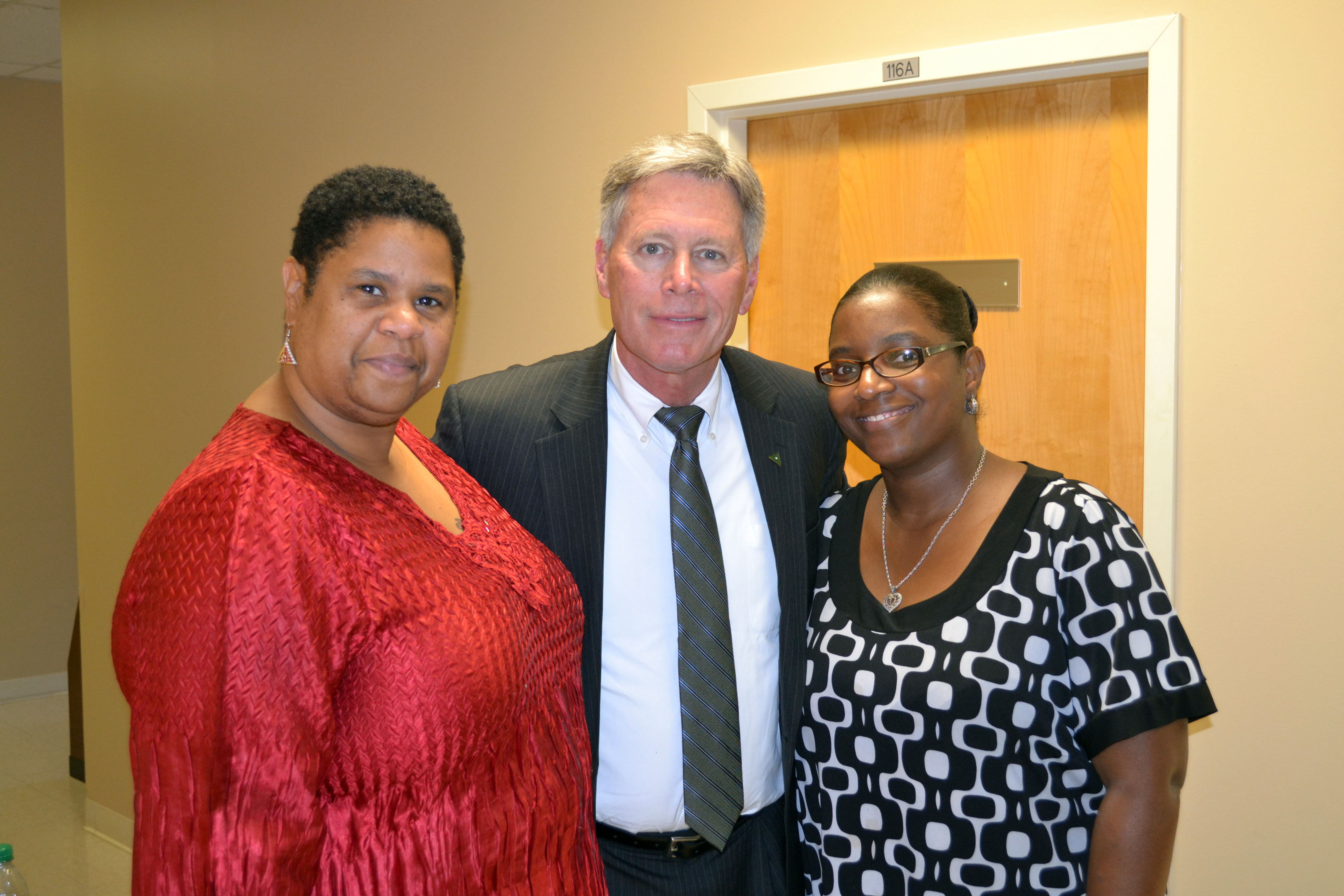 Photo 0043:  L to R: Leadership and staff at CCED is committed to serving the Mississippi Delta and surrounding region.   