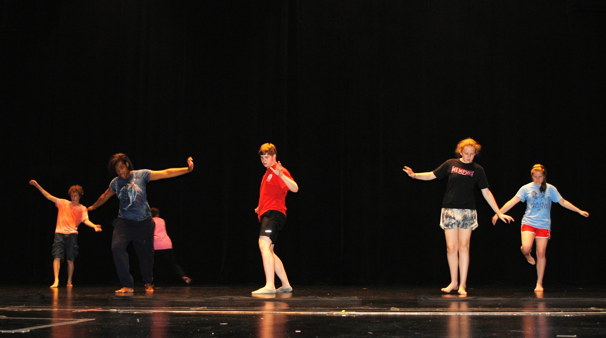 PHOTO: Pictured are campers at the 7th annual Janice Wyatt Mississippi Summer Arts Institute. 