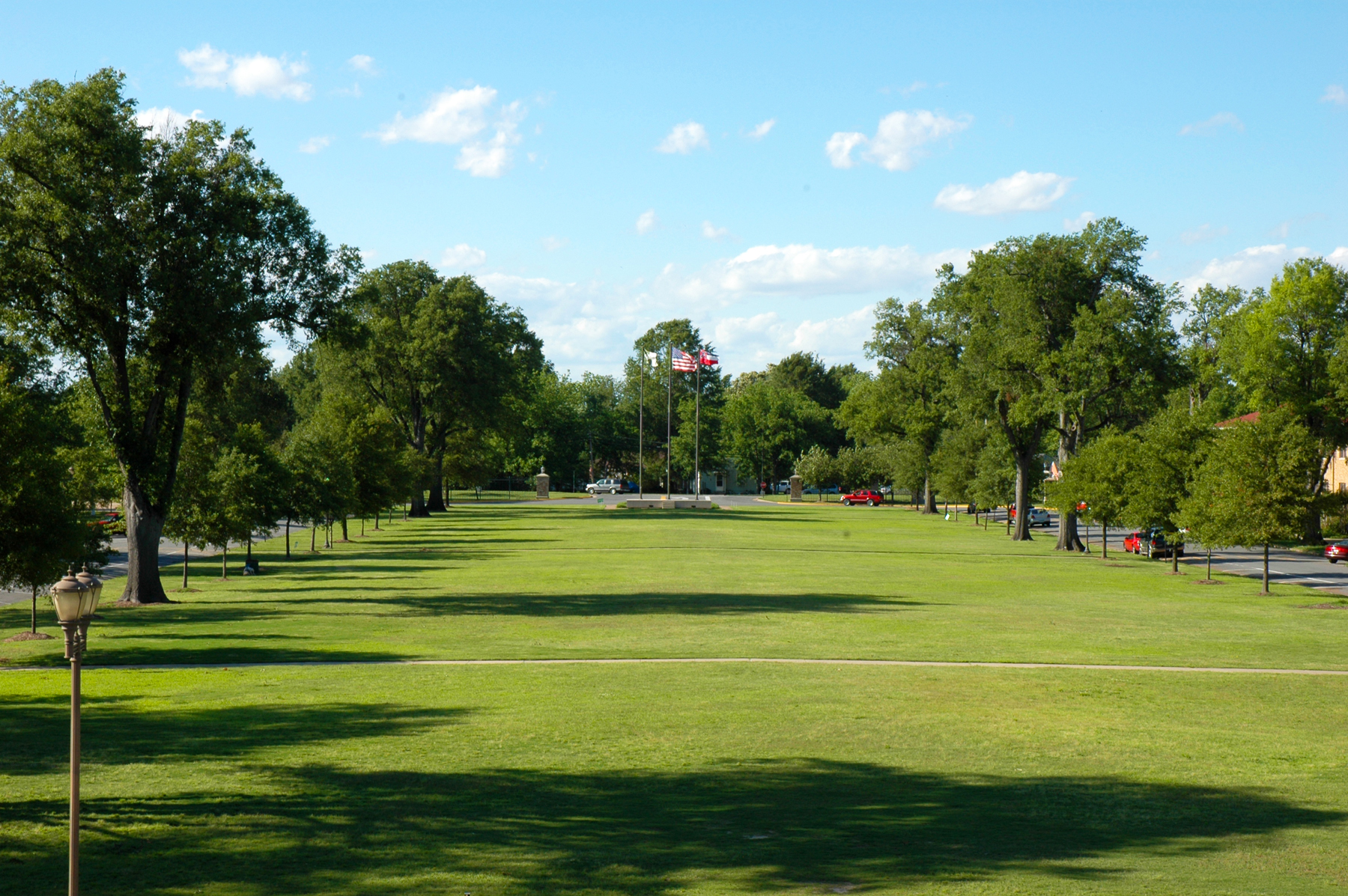 The Quad will soon be filled with over 1,000 Delta Institute attendees. 