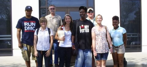 A few class members from the University of Florida.