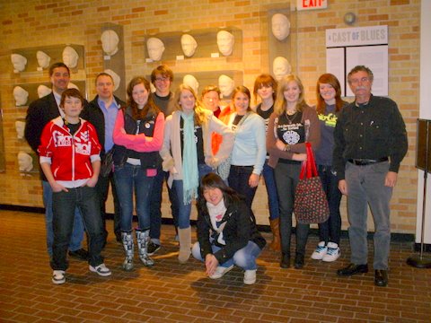 St. Andrews Episcopal School students in Ewing Hall