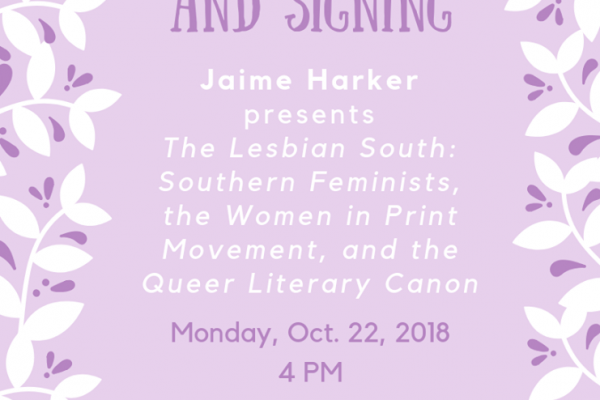 Jaime Harker: Book Reading and Signing