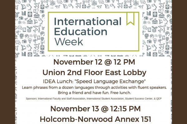 International Education Week 2018