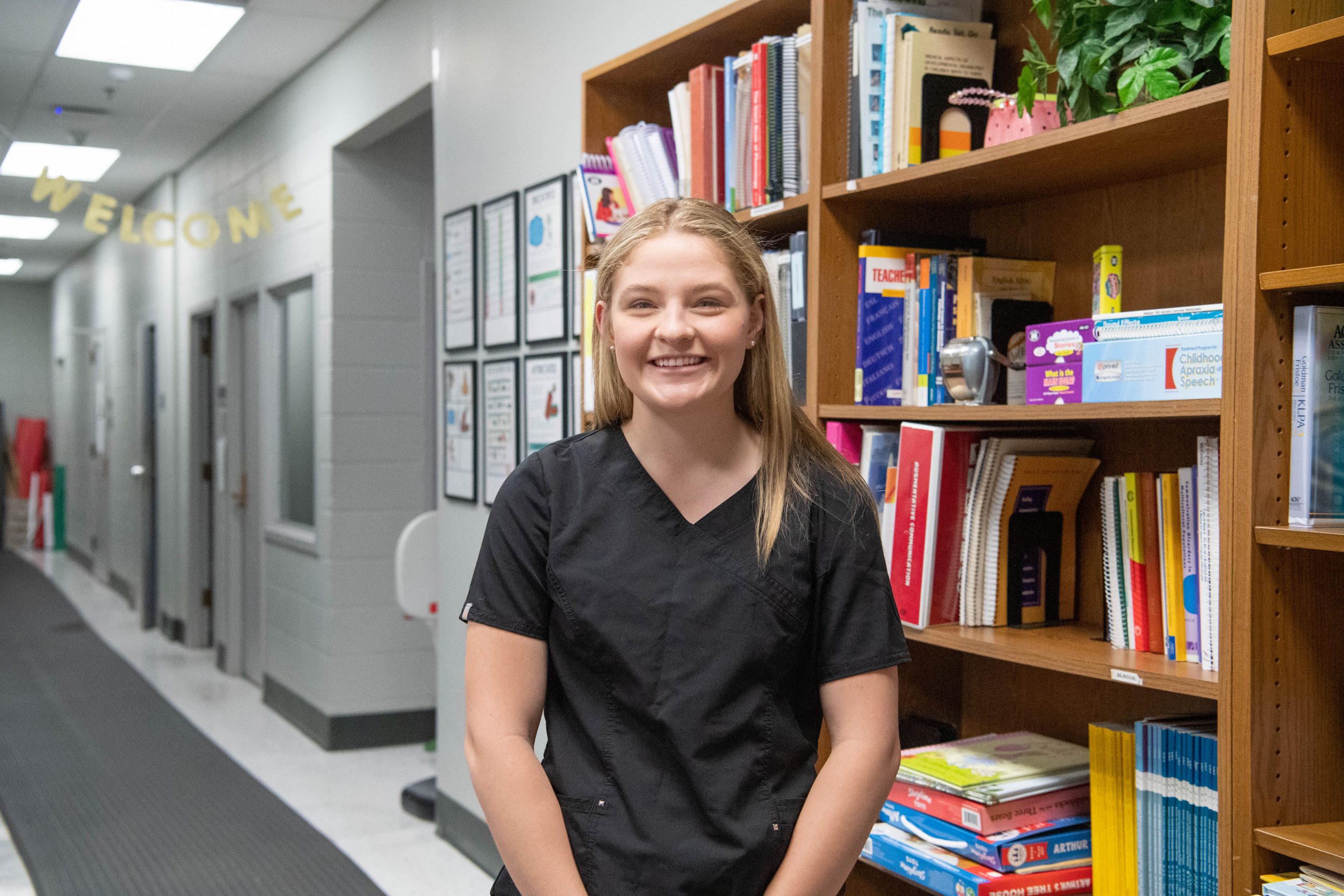 Carly Marsh, Speech and Hearing Science Student.