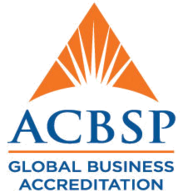 ACBSP Global Business Acceditation badge