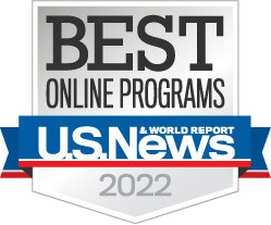U.S. News & World Report Best Online Programs badge