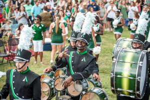 The Pride of the Delta Band performs on and off campus throughout the year and wows the audience each and every time.