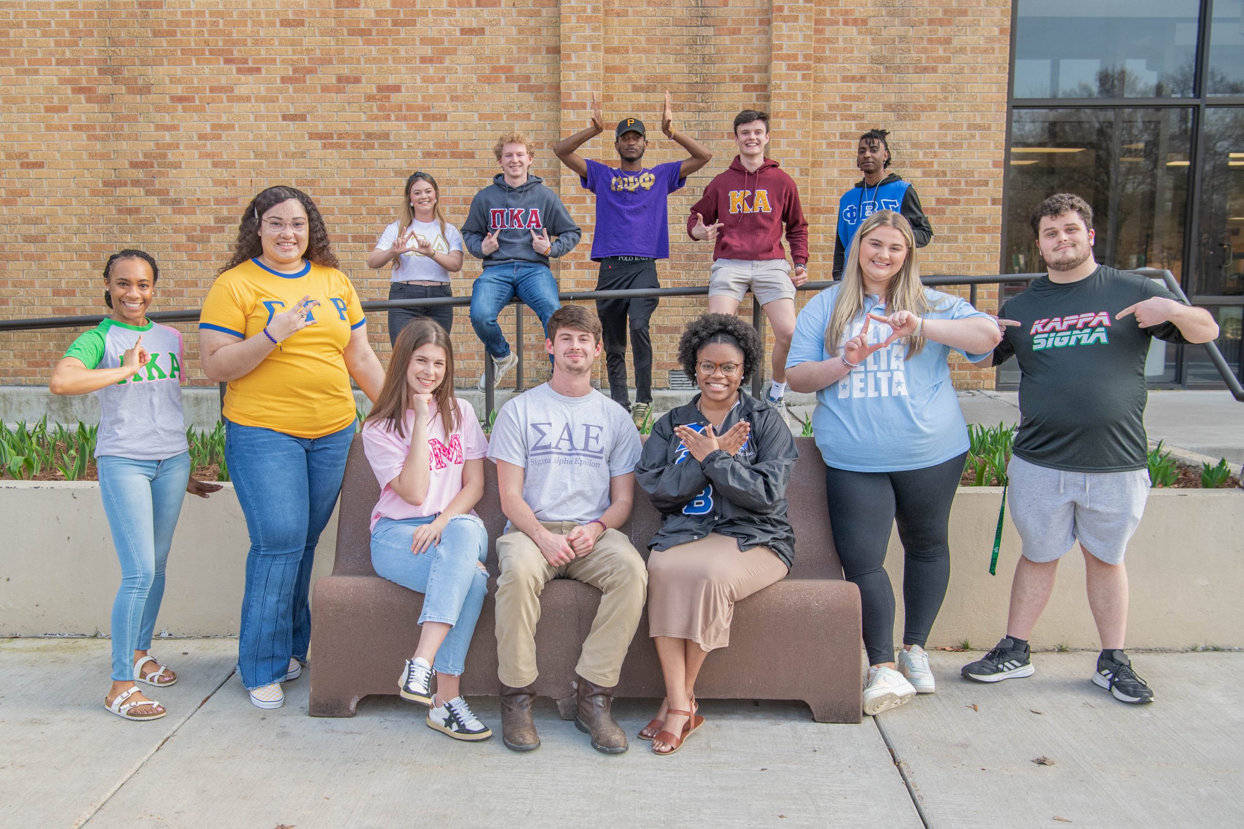 One representative per Greek Life organization in group photo.