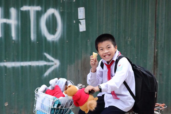 While on assignment with the UN in Hanoi