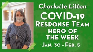 COVID Hero Charlotte Litton