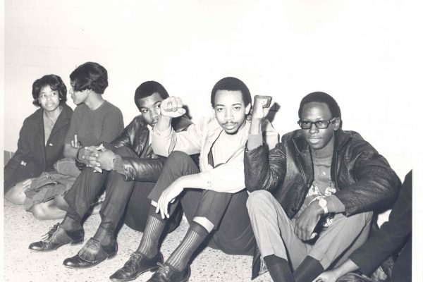 Left to right: Pearlie White, Sharon Burnett, Roy Allen, Willy Cherry,
Talmadge Davis