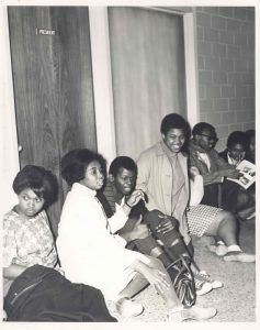 Left to right: Lela Westbrook, Joyce Dugan, Don Jacobs, unidentified, James Williams, Martha Grayer.