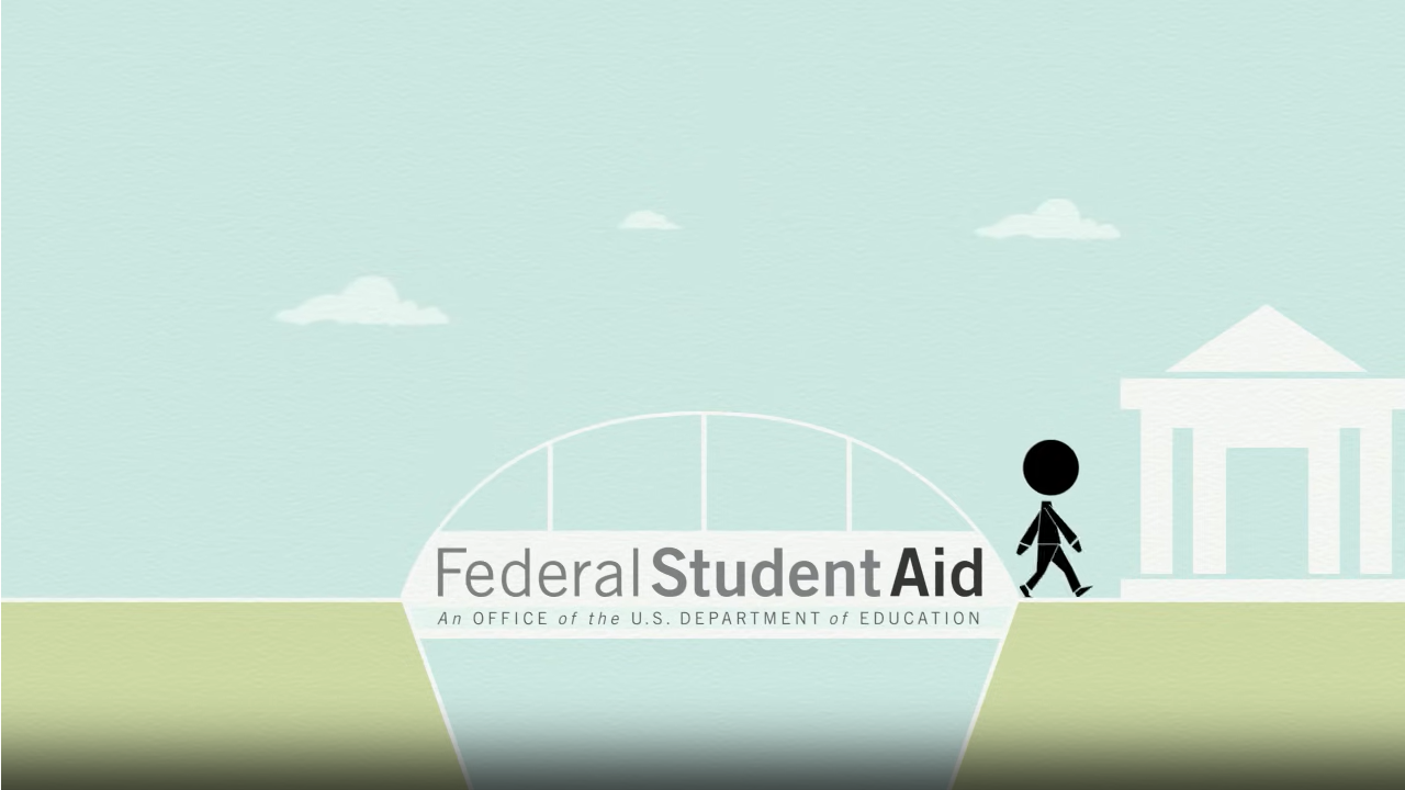 An animated video about the different forms of financial aid.