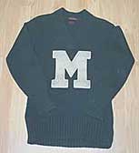 M Club sweater