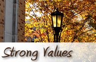 strong values