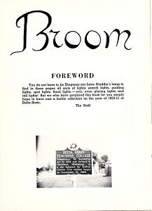 The Broom, 1951