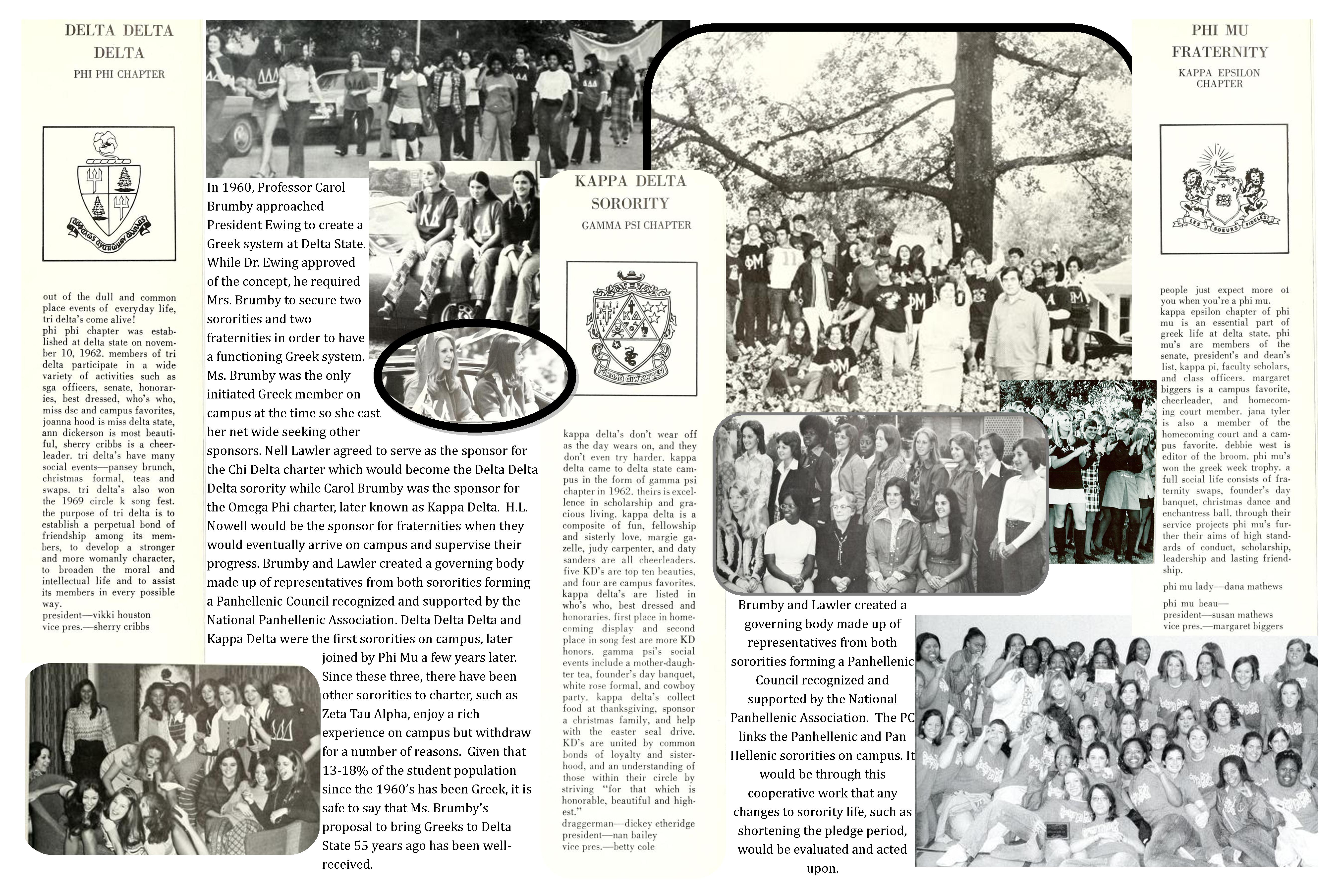 Greek Organizations on DSU, a History