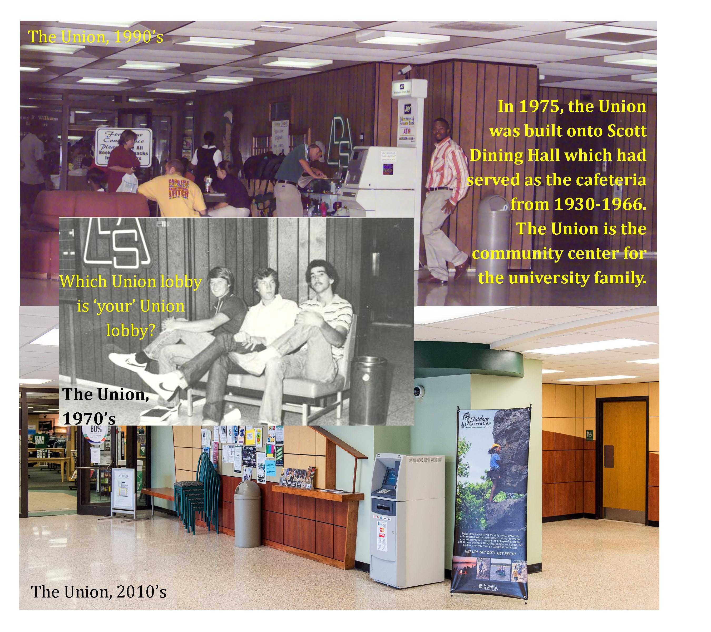 The student union through the years