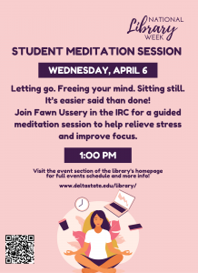 Guided Meditation Flyer