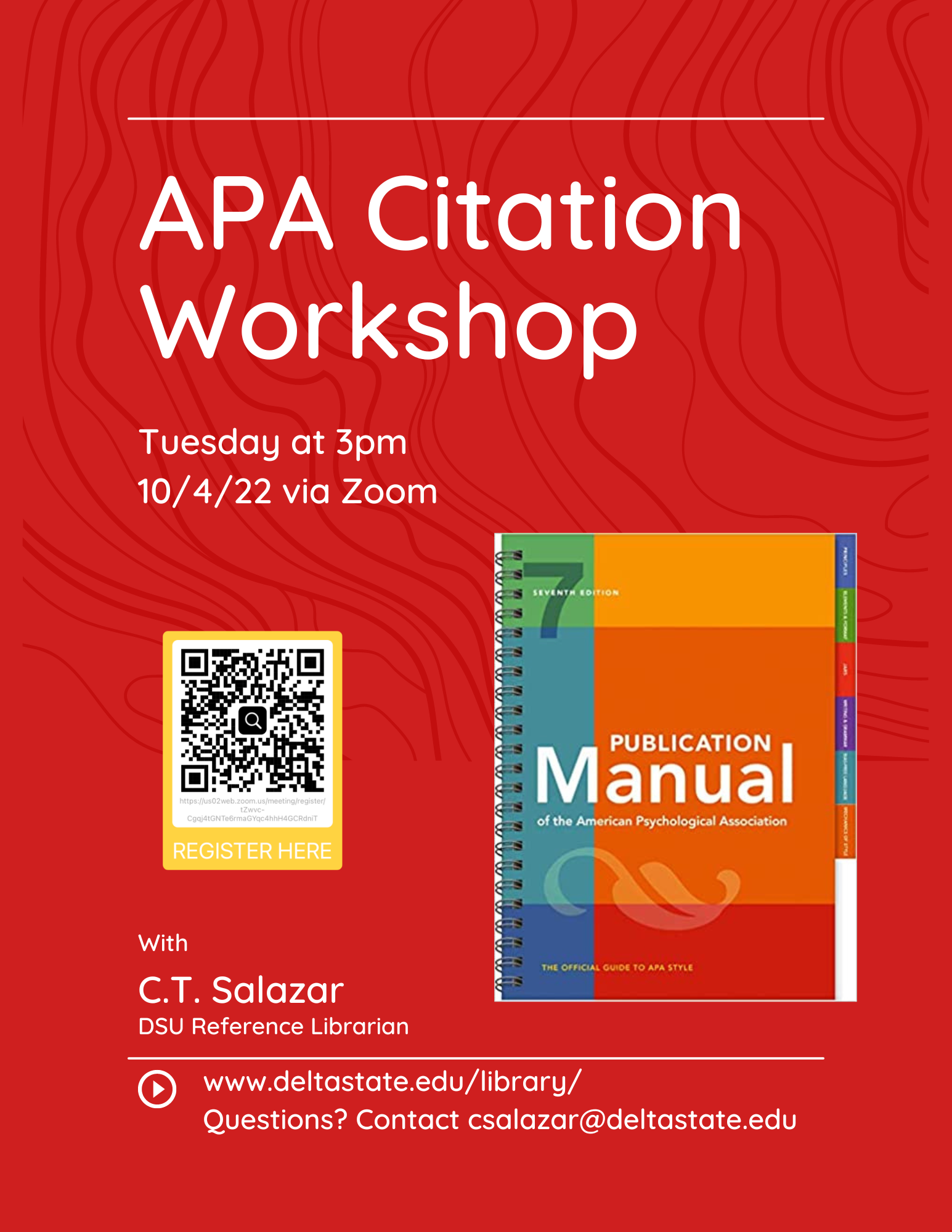 APA Citation Workshop October Fourth 2022