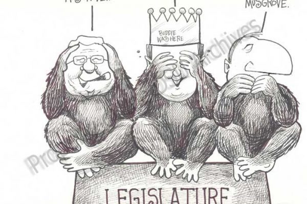 Capps collection Political Cartoon