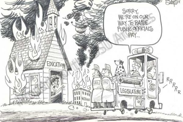 Capps collection Political Cartoon