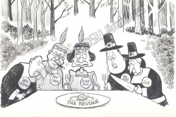 Capps collection Political Cartoon