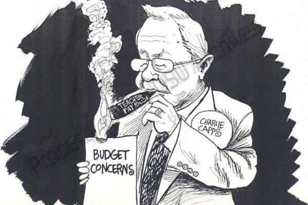 Capps collection Political Cartoon