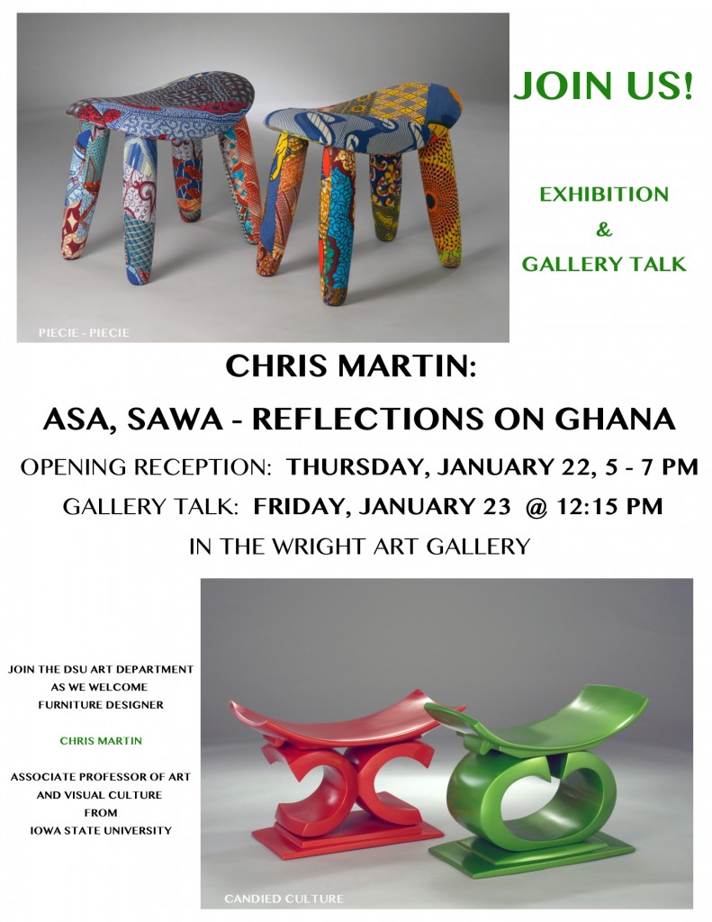 Chris Martin - Asa Sawa Exhibition