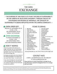 Okra Exchange Flyer
