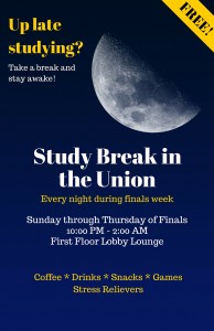 StudyBreakInTheUnion2016