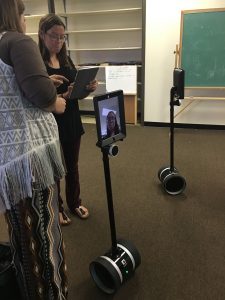 Dr. Liza Cope, Assistant Professor of Mathematics, in a demonstration with the 2016 MSP participants 