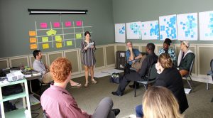 TFA graduate fellows spent the week introducing entrepreneurial perspectives and social issues.