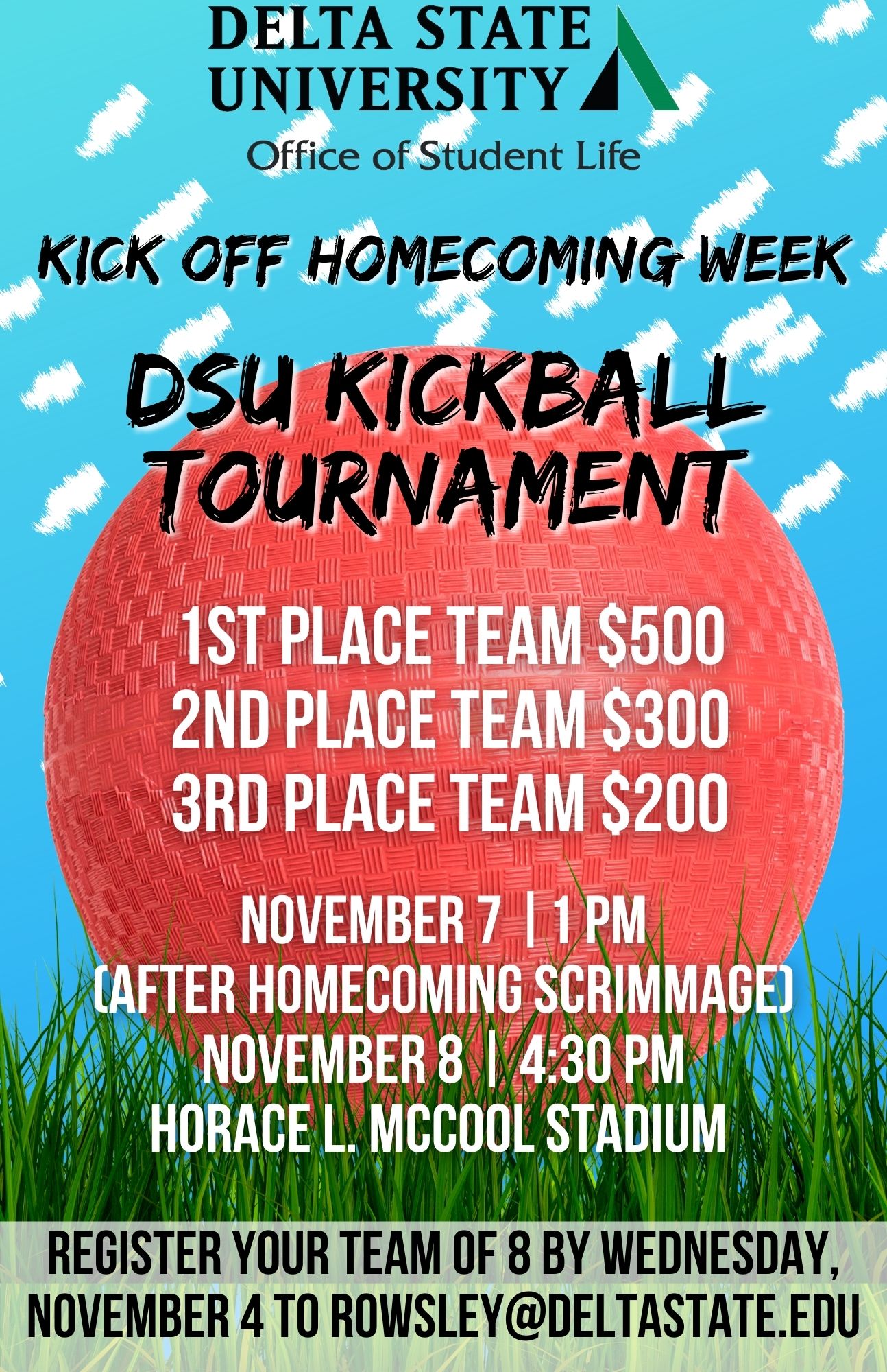 Kick Off Week Kickball Tournament News and Events